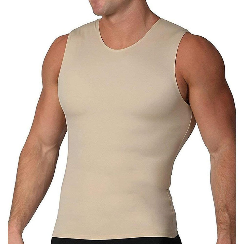 Camiseta de Compressão e Postura Slim Muscle (Masculina) - Frete Grátis