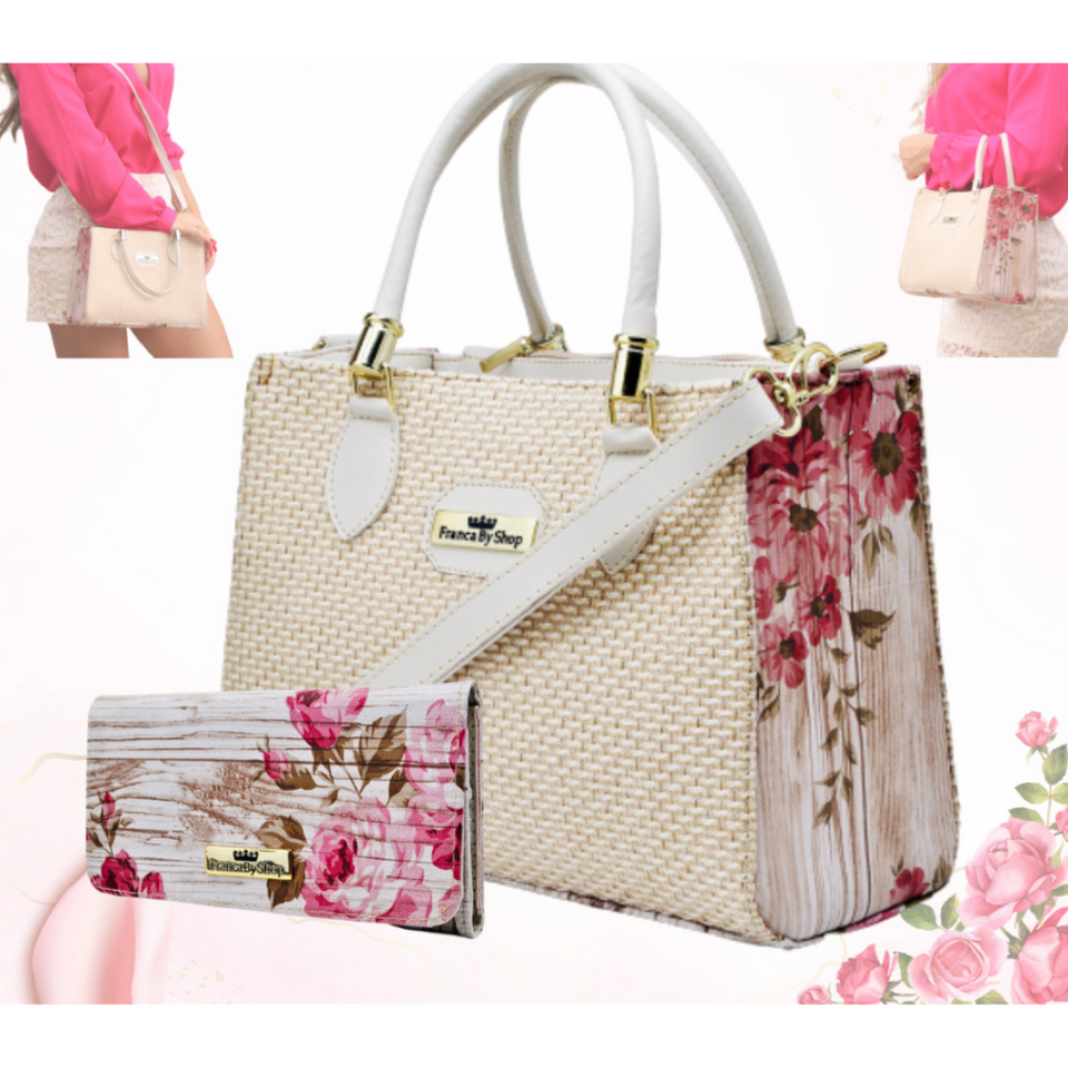 Bolsa Maitê + Carteira (Brinde) - FRETE GRÁTIS SÓ HOJE
