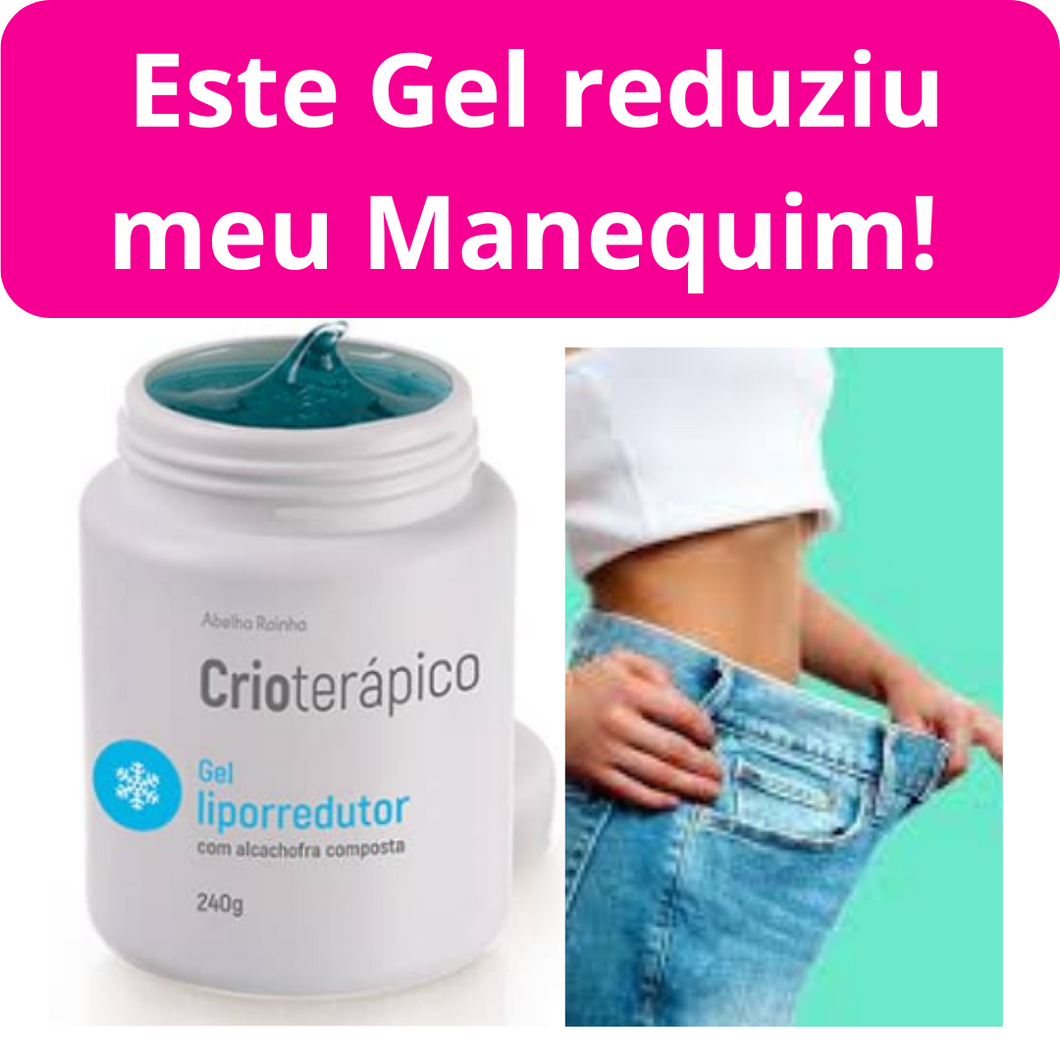Gel Liporredutor SLIMFIT (PROMOÇÃO RELÂMPAGO!)