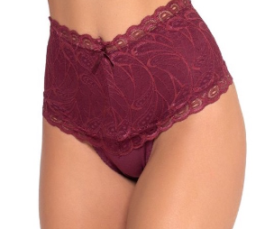 Kit 5 Calcinhas Cinta Modeladora Rendada FIO DUPLO  (PROMOÇÃO DE LANÇAMENTO - Frete Grátis)