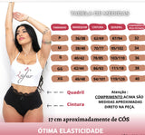 Kit 5 Calcinhas Cinta Modeladora Rendada FIO DUPLO  (PROMOÇÃO DE LANÇAMENTO - Frete Grátis)
