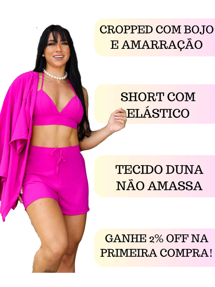 Conjunto Verão Maju (FRETE GRÁTIS HOJE)
