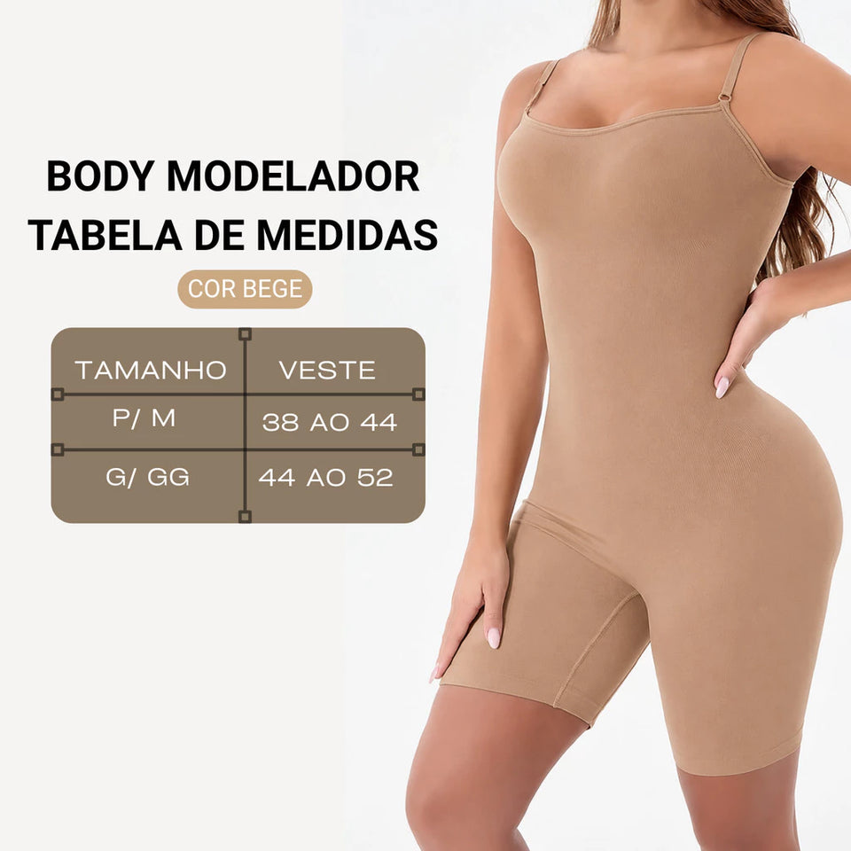 Body Cinta Modelador Sem Costura - MAIS VENDIDO!
