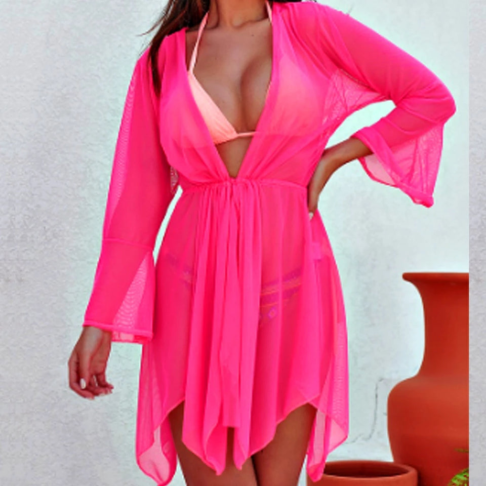 Saída de Praia Kimono Modeladora (ÚLTIMAS UNIDADES COM FRETE GRÁTIS)