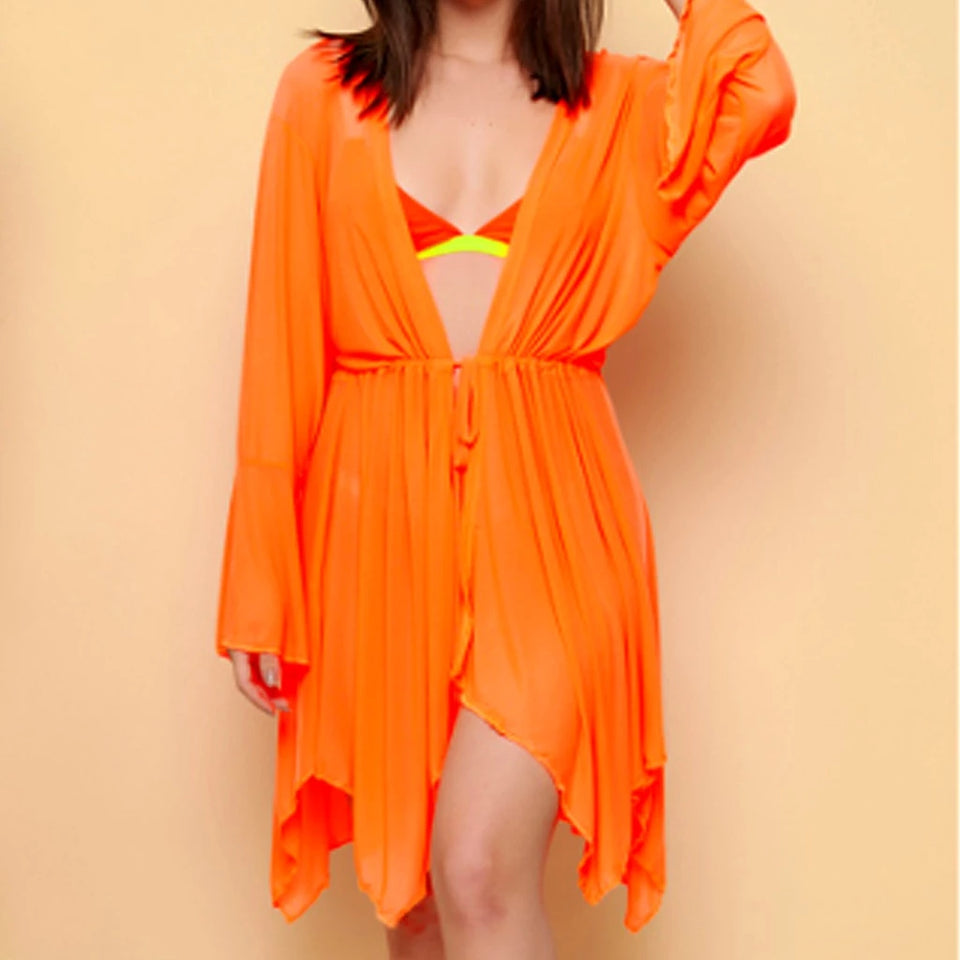 Saída de Praia Kimono Modeladora (ÚLTIMAS UNIDADES COM FRETE GRÁTIS)