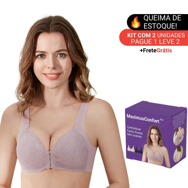 Sutiã Eleve Confort - Compre 1 Leve 2 (ÚLTIMAS UNIDADES - FRETE GRÁTIS)