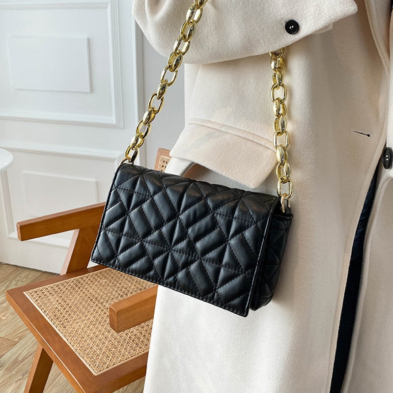 Bolsa Alça Corrente Luxury (Promoção Relâmpago de Lançamento)