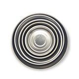 Kit Potes inox Bonox - 5 peças (PROMOÇÃO RELÂMPAGO)